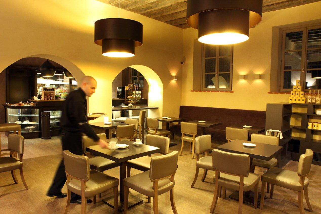 Hotel Palazzo Righini Fossano Ristorante foto
